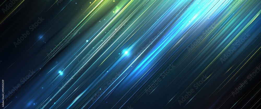 Abstract Background with Diagonal Lines and Lights Abstract Background with Diagonal Lines and Lights