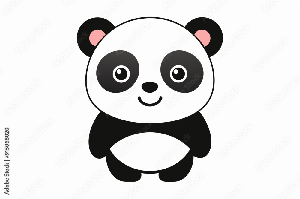 A cute Panda vector illustration A cute Panda vector illustration