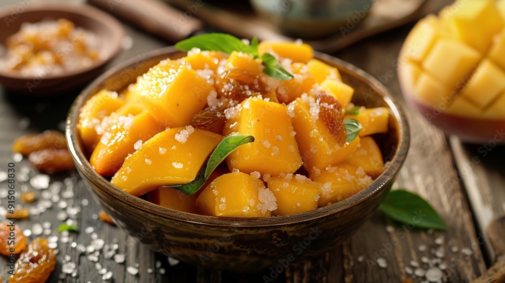 Mango and Salted Dried Plum or Asam Boi Mango and Salted Dried Plum or Asam Boi
