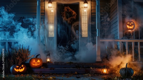 Spooky Halloween Porch