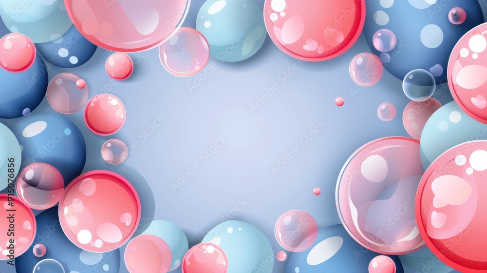 This image features an array of colorful bubbles in shades of red, blue, and pink, creating a soft and playful atmosphere on a gentle blue background, symbolizing joy and lightness. This image features an array of colorful bubbles in shades of red, blue, and pink, creating a soft and playful atmosphere on a gentle blue background, symbolizing joy and lightness.