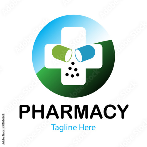 Pharmacy icon template