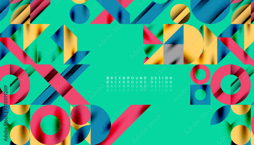 Neo memphis geometric pattern with circles, squares and lines. Pop art abstract background for covers, banners, flyers and posters and other templates Neo memphis geometric pattern with circles, squares and lines. Pop art abstract background for covers, banners, flyers and posters and other templates