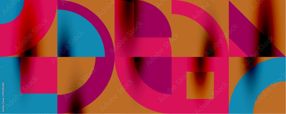 Neo memphis geometric pattern with circles, squares. Pop art abstract background for covers, banners, flyers and posters and other templates Neo memphis geometric pattern with circles, squares. Pop art abstract background for covers, banners, flyers and posters and other templates