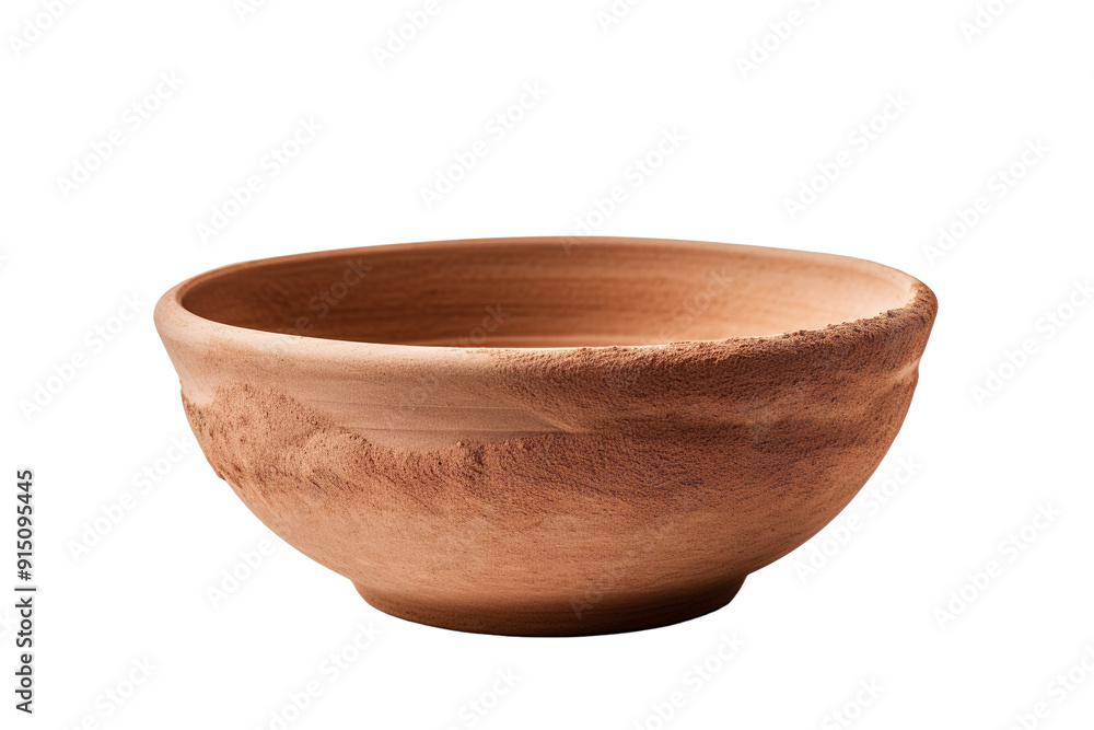 Elegant Handcrafted Clay Bowl Showcasing Rich Texture at Artisan Market During Golden Hour on Transparent PNG Background. Elegant Handcrafted Clay Bowl Showcasing Rich Texture at Artisan Market During Golden Hour on Transparent PNG Background.