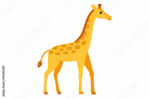A cute Giraffe vector illustration
