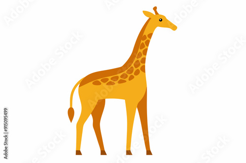 A cute Giraffe vector illustration