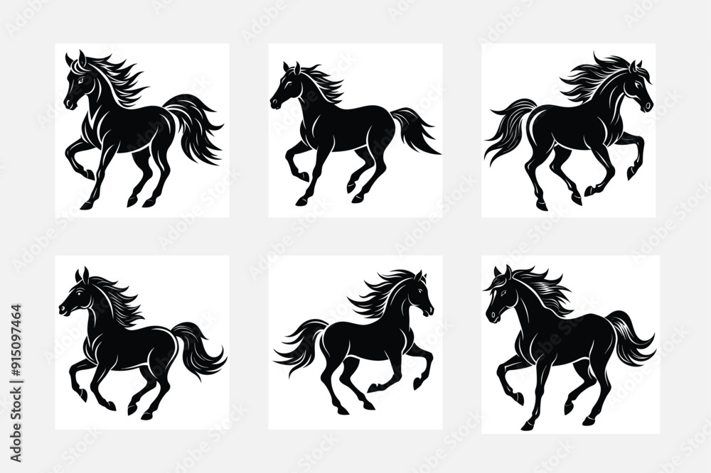 Serene horse silhouette designs for calming ambiance
Serene horse silhouette designs for calming ambiance