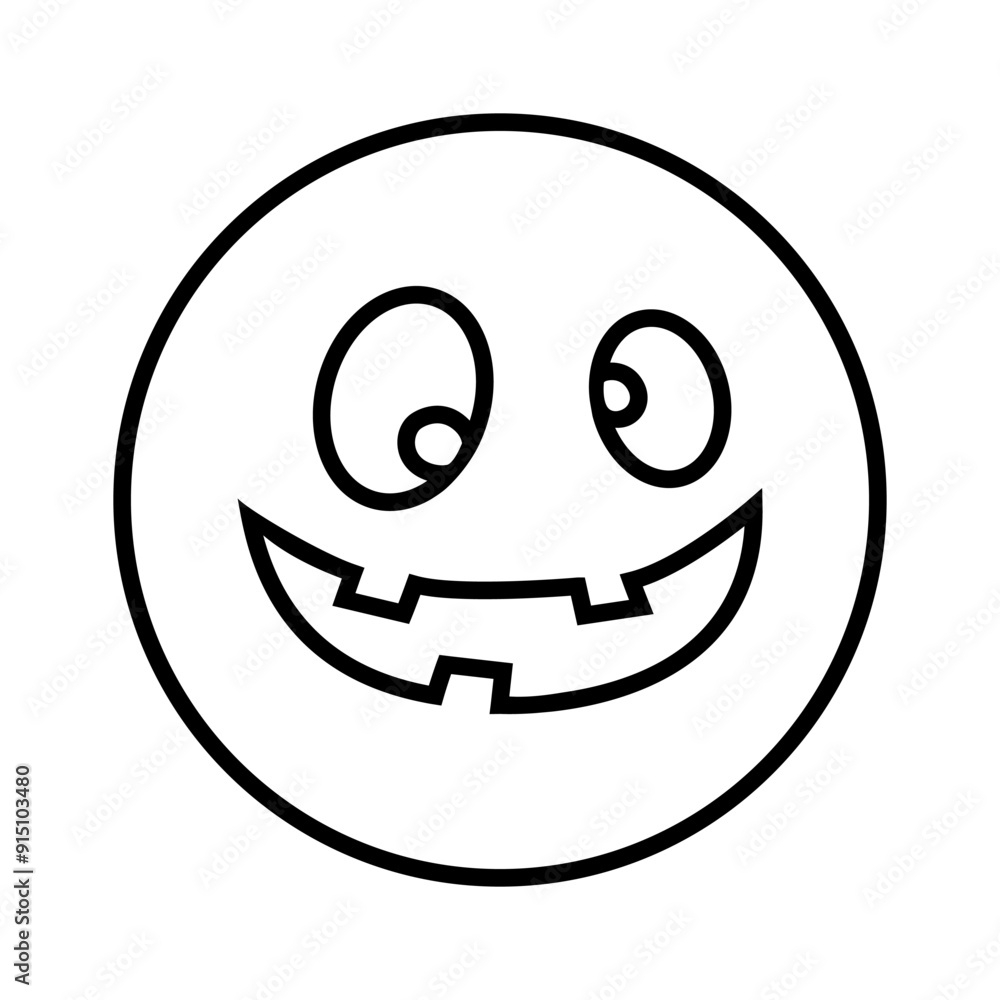 Halloween face icon vector. Scary face illustration sign. Funny Face symbol. Pumpkin face logo. Halloween face icon vector. Scary face illustration sign. Funny Face symbol. Pumpkin face logo.