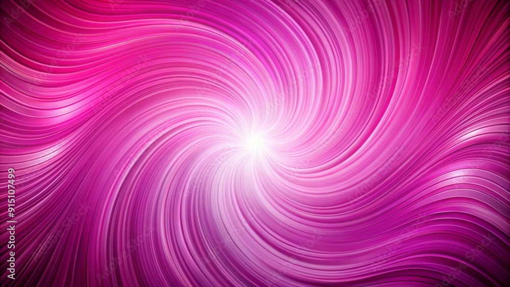 Fototapeta premium Abstract Pink Spiral Vortex - Curvy Lines, Swirling Pattern, Digital Art, Pink Gradient, Abstract Background, Modern Design, Graphic Art