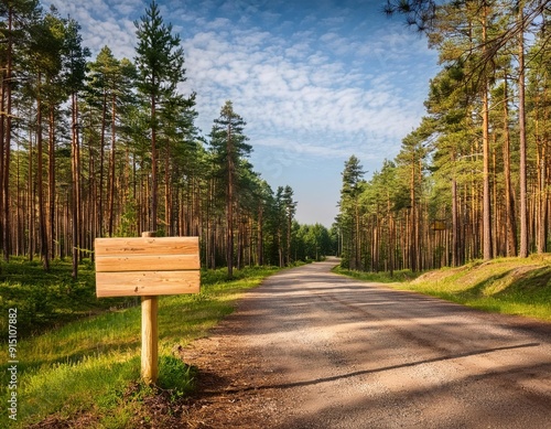A Serene Forest Path