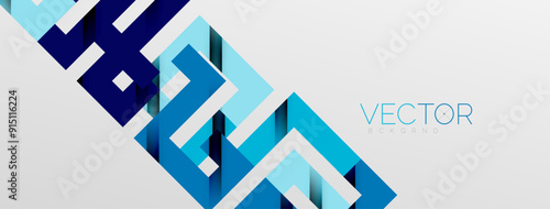 Color bend lines with shadow texture effect. Vector Illustration For Wallpaper, Banner, Background, Card, Book Illustration, landing page