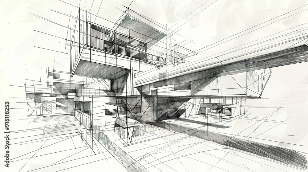 The Fascinating World of Abstract Architectural Drawings: A Blend of Creativity and Innovation. Showcasing Unconventional Designs and Inspiring Spatial Concepts. The Fascinating World of Abstract Architectural Drawings: A Blend of Creativity and Innovation. Showcasing Unconventional Designs and Inspiring Spatial Concepts.