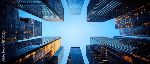 A wide-angle magazine-style photo showing the impact of private equity in diversifying portfolios, with a mix of global markets and emerging sectors