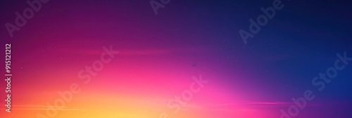 Vibrant Twilight Sky with Scattered Stars