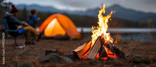 Family camping stories, sharing tales around the campfire