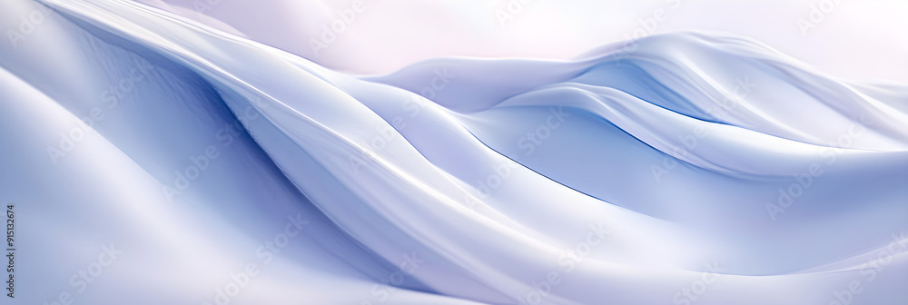 Soft fabric waves flow gently, creating a serene and calming atmosphere with delicate folds and smooth textures Soft fabric waves flow gently, creating a serene and calming atmosphere with delicate folds and smooth textures