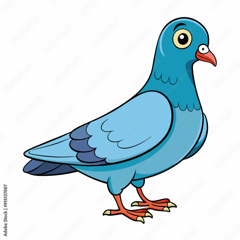 Pigeon art vector illustration Pigeon art vector illustration