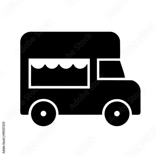 Food truck street delivery market kitchen