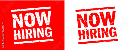 Now hiring