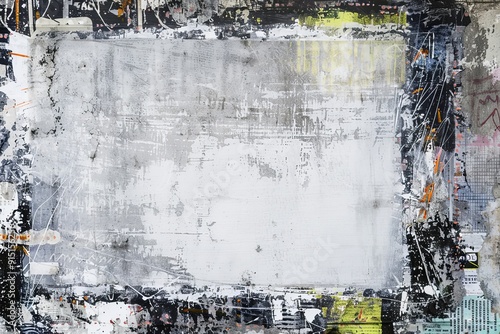 Grunge invitation template