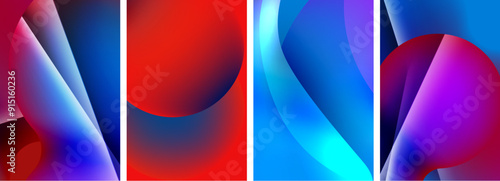 Abstract colors. Abstract backgrounds for wallpaper, business card, cover, poster, banner, brochure, header, website