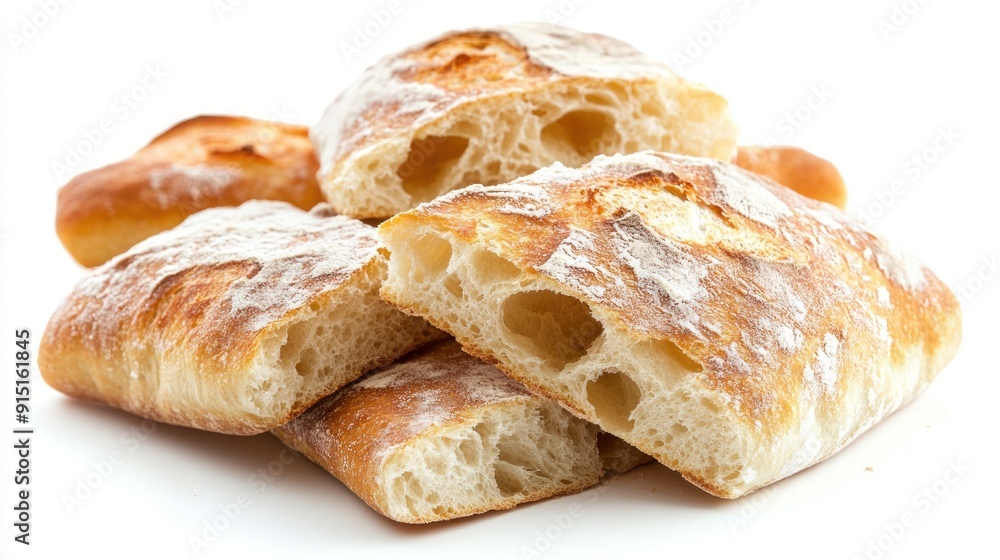 Freshly Baked Ciabatta Bread Freshly Baked Ciabatta Bread