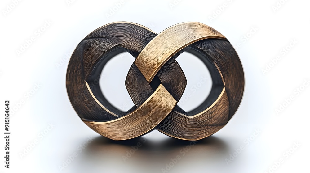 two rings on white background two rings on white background