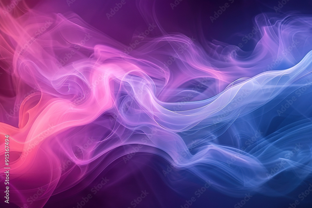 Blue and Pink Background With Smoke Blue and Pink Background With Smoke