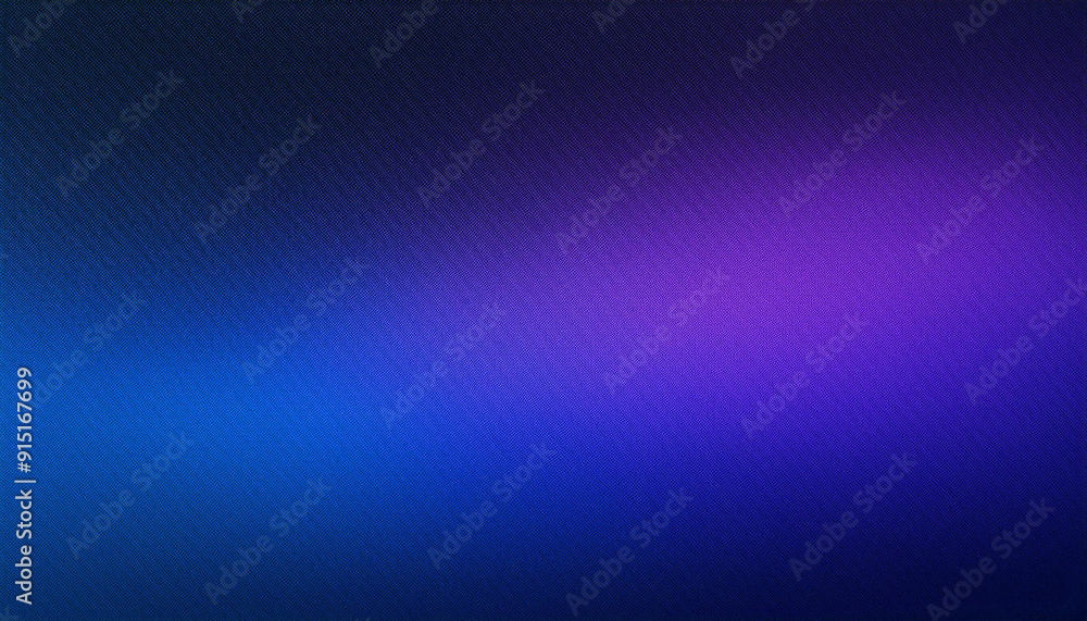 Obraz premium Vibrant Gradient Texture. Subtle Transition from Deep Blue to Magenta with Fine Fabric-like Grainy Surface Pattern. Modern Abstract Backgrounds for Elegant Digital Design Applications