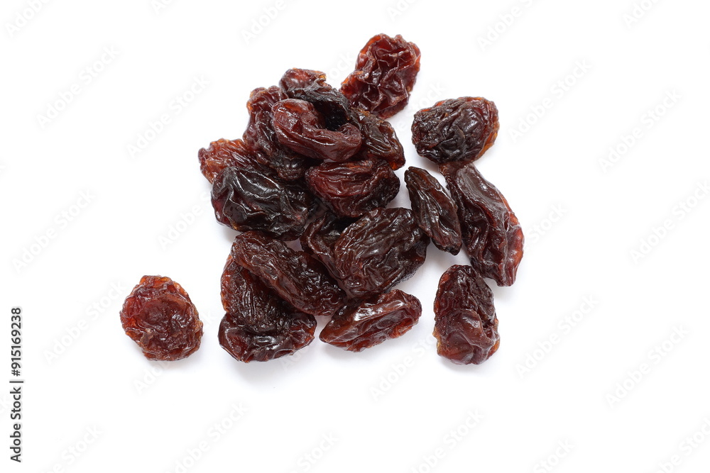 Dried fruit on a white background Dried fruit on a white background