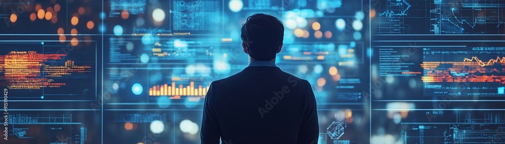 A digital platform displaying realtime project progress, representing the integration of innovation and presuppositions in management A digital platform displaying realtime project progress, representing the integration of innovation and presuppositions in management