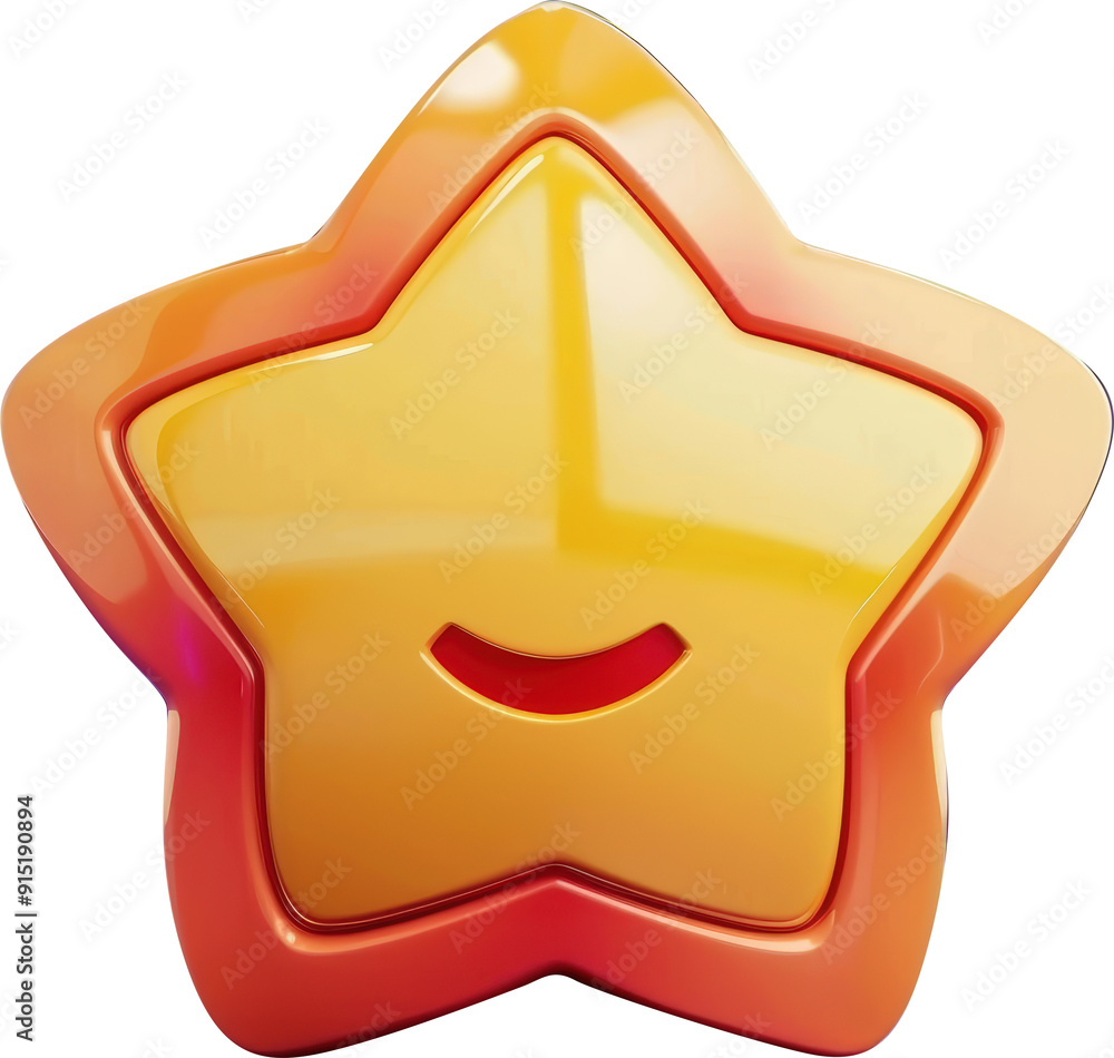 Smiling Yellow Star Smiling Yellow Star