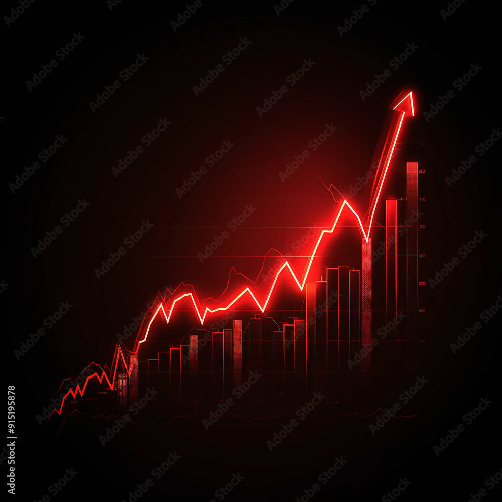 Dynamic Stock Market Trends Displayed on a Computer Screen Showcasing Volatile Upward and Downward Movements of Financial Graphs, Perfect for Analyzing Real-Time Trading Data and Investment Strategies Dynamic Stock Market Trends Displayed on a Computer Screen Showcasing Volatile Upward and Downward Movements of Financial Graphs, Perfect for Analyzing Real-Time Trading Data and Investment Strategies