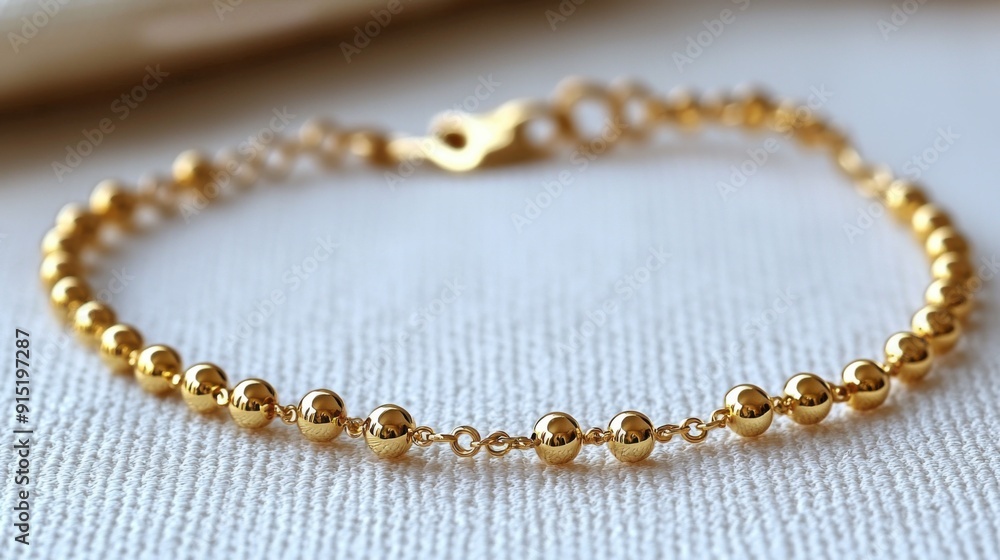 Obraz premium gold bracelet