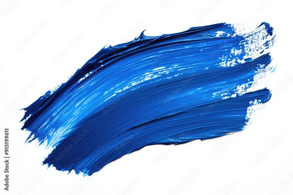 Blue Brush Stroke Blue Brush Stroke