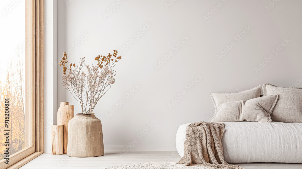 Modern interiors in a luxury property with minimalist furniture and ornaments in warm colors. Interior design composition with minimal furniture and copyspace. Modern interiors in a luxury property with minimalist furniture and ornaments in warm colors. Interior design composition with minimal furniture and copyspace.