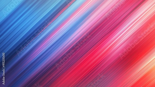 Abstract background with diagonal lines in shades of pink, blue, and red.