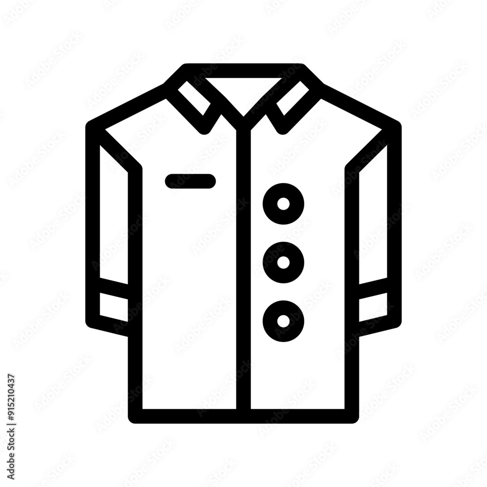 18 shirt line icon illustration vector graphic 18 shirt line icon illustration vector graphic
