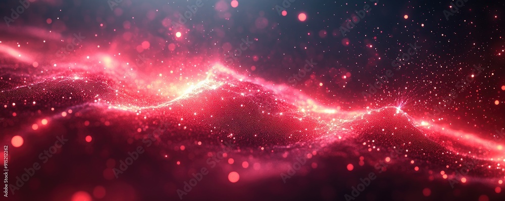 Fototapeta premium Versatile Digital Background for Science, AI, and Technology