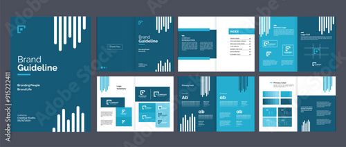Brand Guidelines Brochure Design Template