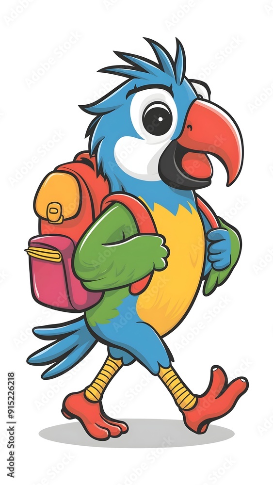 funny parrot cartoon funny parrot cartoon