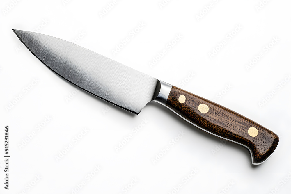 Sharp kitchen knife isolated on white background Sharp kitchen knife isolated on white background