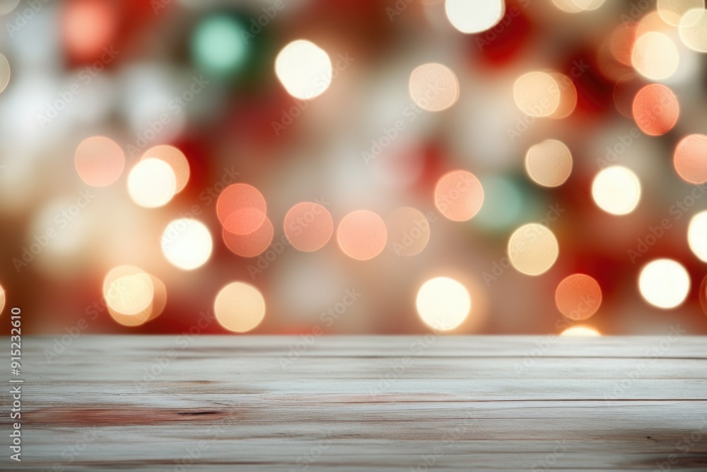 Blurred Christmas lights background with festive holiday bokeh Blurred Christmas lights background with festive holiday bokeh