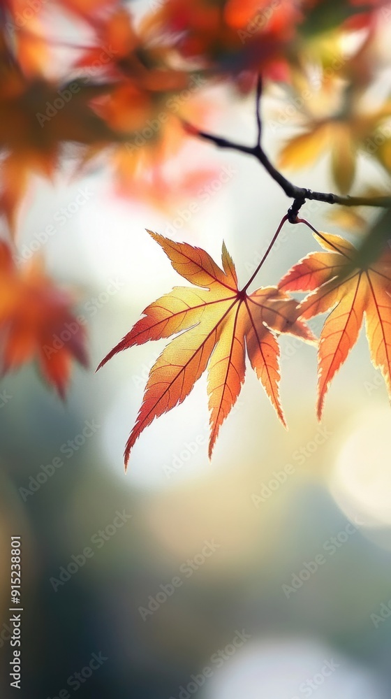 Autumn maple leaves background, fall backdrop Autumn maple leaves background, fall backdrop