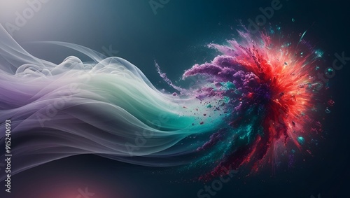 abstract fractal background
