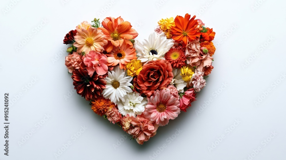Heart flower arrangement Heart flower arrangement