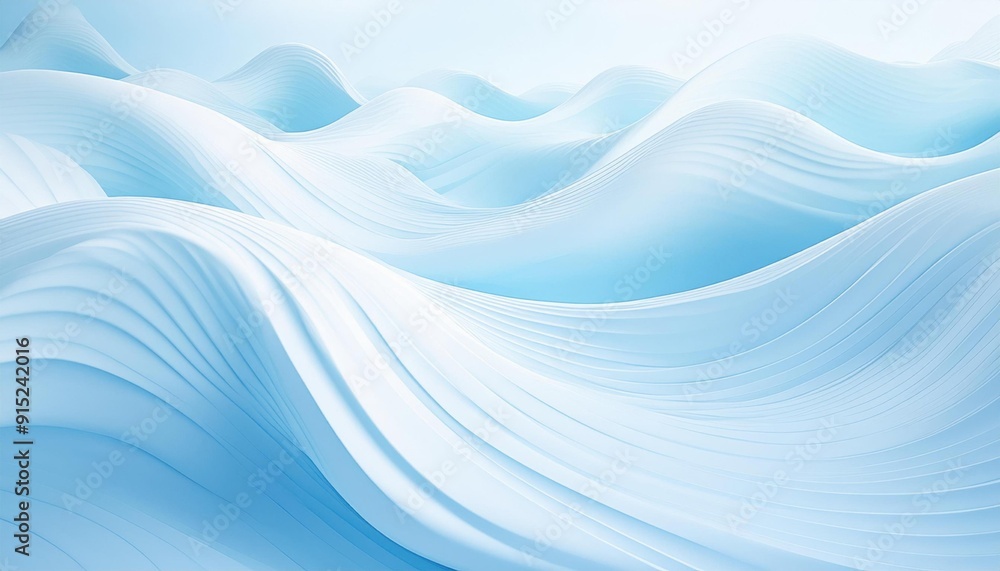 Picture of a very large wave of white fabric Picture of a very large wave of white fabric