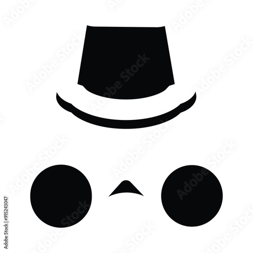 browser, web, incognito, browser web page incognito access icon