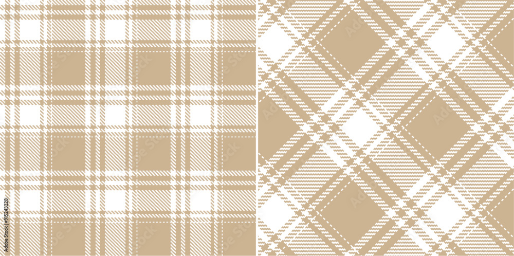 Vector checkered pattern or plaid pattern . Tartan, textured seamless twill for flannel shirts, duvet covers, other autumn winter textile mills. Vector Format